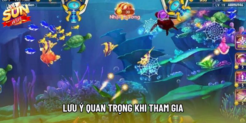 Lưu ý quan trọng khi tham gia Lưu ý quan trọng khi tham gia